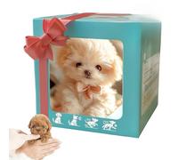 My Realistic Robot Puppy Dog, Electronic Interactive Stuffed Dog Plush, Smart Robots, Features Sounds And Reactions, Walking, Barking, Tail Wagging (EEE)