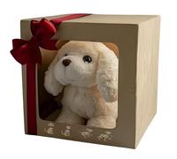 My Realistic Robot Puppy Dog, Electronic Interactive Stuffed Dog Plush, Smart Robots, Features Sounds And Reactions, Walking, Barking, Tail Wagging (HHH)