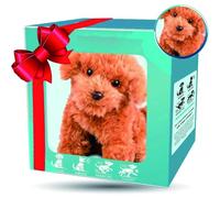 My Realistic Robot Puppy, Interactive Lifelike AI Dog Toy, Walks, Barks & Wags Tail, Rechargeable Smart Pet for Birthday Gift, Role-Play & Emotional Support Companion C