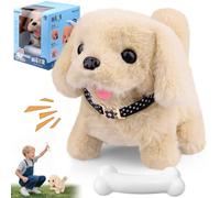 My Realistic Robot Puppy, Realistic Robot Puppy, Interactive Robotic Puppy Toy With Realistic Walking, Robots Dog Walking, Barking, Tail Wagging, Suitable Electronic Pets Gift For Children And Adults