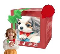 My Realistic Robot Puppy, Robot Dogs that Act Like Real Dogs that Can Walking and Barking, Ai Robots Dog Toy, Robotic for Adults, Creative Simulation Pet Plush Toys for Holiday Present