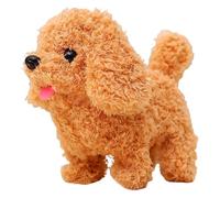 My Realistic Robot Puppy - Walking Barking & Tail Wagging Electronic Dog Toy - Realistic Plush Puppy | for Boys Home Travel Nursery Indoor Outdoor
