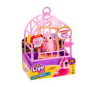 My Really Real Bird & Cage Rosie Interactive Realistic Pet Bird 20 Sounds &