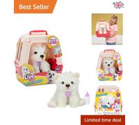 My Really Real Puppy Luna - Interactive Samoyed Toy with 60+ Sounds and Actions