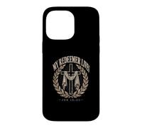 My Redeemer Lives Job 19:25 Christian Faith Case for iPhone 14 Pro Max