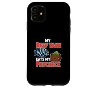 My Reef Tank Eats My Paycheck Funny Aquarium Quote Case for iPhone 11
