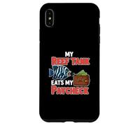 My Reef Tank Eats My Paycheck Funny Aquarium Quote Case for iPhone XS Max