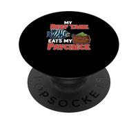 My Reef Tank Eats My Paycheck Funny Aquarium Quote PopSockets Adhesive PopGrip