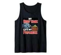 My Reef Tank Eats My Paycheck Funny Aquarium Quote Tank Top