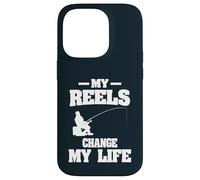 My Reels Changed My Life Fishing Fisherman Case for iPhone 14 Pro