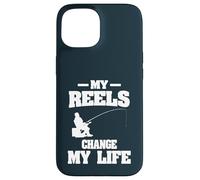 My Reels Changed My Life Fishing Fisherman Case for iPhone 15