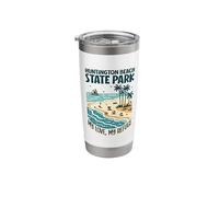 My Refuge Huntington Beach State Park Stainless Steel Insulated Tumbler