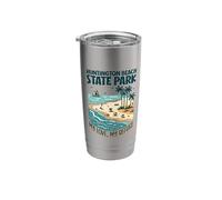 My Refuge Huntington Beach State Park Stainless Steel Insulated Tumbler
