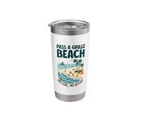 My Refuge Pass-a-Grille Beach Stainless Steel Insulated Tumbler