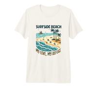 My Refuge Surfside Beach Premium T-Shirt