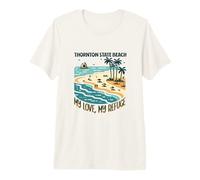 My Refuge Thornton State Beach Premium T-Shirt
