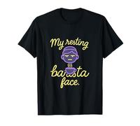 My Resting Barista Face Coffee Humor Graphic T-Shirt