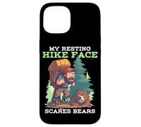 MY RESTING HIKE FACE SCARES BEARS Case for iPhone 15