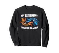 My Retirement Looks Like Koi And Calm Sweatshirt