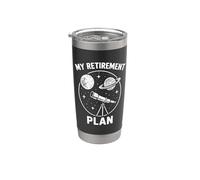 My Retirement Plan Astronomy Telescope Stargazing Stainless Steel Insulated Tumbler