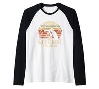 My Retirement Plan Bird Watching Retro Sunset Photographer Raglan Baseball Tee