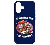 My Retirement Plan Build Bigger Ponds Funny Koi Keeper Case for iPhone 17