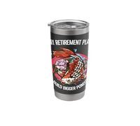 My Retirement Plan Build Bigger Ponds Funny Koi Keeper Stainless Steel Insulated Tumbler