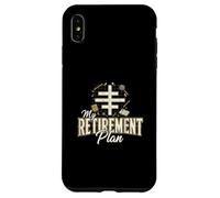 My Retirement Plan Crossword Puzzle Word Game Solver Case for iPhone XS Max