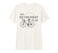 My Retirement Plan Cycling Funny Bike Riding Bicycle Retired Premium T-Shirt