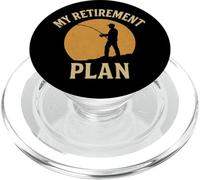 My Retirement Plan - Funny Fishing Angler PopSockets PopGrip for MagSafe