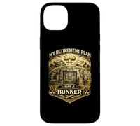 My Retirement Plan Has a Bunker Prepper Humor Case for iPhone 14 Plus