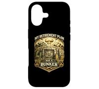 My Retirement Plan Has a Bunker Prepper Humor Case for iPhone 17