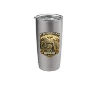 My Retirement Plan Has a Bunker Prepper Humor Stainless Steel Insulated Tumbler