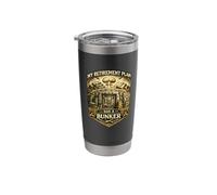 My Retirement Plan Has a Bunker Prepper Humor Stainless Steel Insulated Tumbler