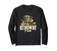 My Retirement Plan Hiking Trail Outdoor Hiker Long Sleeve T-Shirt