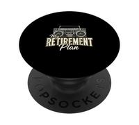 My Retirement Plan Hip Hop Dance Street Dancer PopSockets Adhesive PopGrip