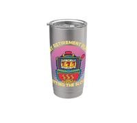 My Retirement Plan Hitting The Slots Slot Machine Gambling Stainless Steel Insulated Tumbler