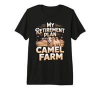 My Retirement Plan is A Camel Farm Camel Lover Premium T-Shirt