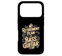 My Retirement Plan Is Bass Guitar Musician Case for iPhone 17 Pro