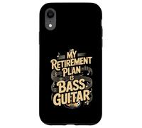 My Retirement Plan Is Bass Guitar Musician Case for iPhone XR