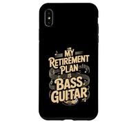 My Retirement Plan Is Bass Guitar Musician Case for iPhone XS Max