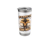 My Retirement Plan is Krav MAGA Self Defense Stainless Steel Insulated Tumbler