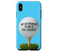 My Retirement Plan Is On Course Funny Golf Case for iPhone XS Max
