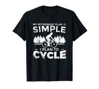 My Retirement Plan Is Simple Cyclist Bicycle T-Shirt