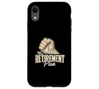 My Retirement Plan Krav Maga Self Defense Fighter Case for iPhone XR