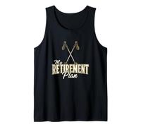 My Retirement Plan Nordic Walking Fitness Walker Tank Top