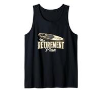 My Retirement Plan Paddleboarding SUP Paddler Tank Top