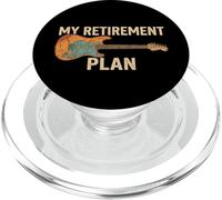 My Retirement Plan Play Guitar Lover Music Guitarist PopSockets PopGrip for MagSafe