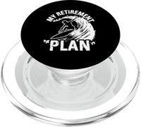 MY Retirement Plan Surfing Retirement Plan PopSockets PopGrip for MagSafe