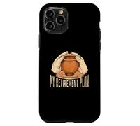 MY RETIREMENT PLAN Throw Pottery Pots Ceramics Meme Case for iPhone 11 Pro